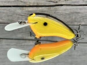 Black Label Balsa - Hickster MR- Balsa Crankbait - Mellow Yellow Color