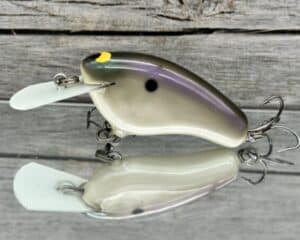 Black Label Balsa - Hickster MR- Balsa Crankbait - Bone Gizzard Color