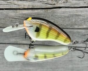 Black Label Balsa - Hickster MR- Balsa Crankbait - Bold Bluegill Color