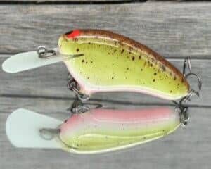 Black Label Balsa - Hickster MR- Balsa Crankbait - Root Beer Float Color