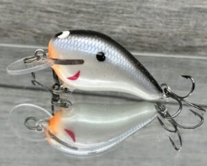 Black Label Balsa - Rumble - Custom Balsa Crankbait - Electric Shad Color