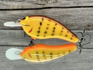 Black Label Balsa - Slim Series - Custom Balsa Crankbait - DC9 Color