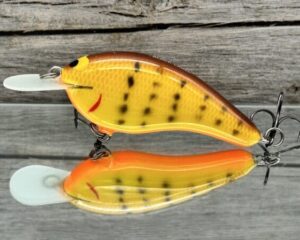 Black Label Balsa - Slim Series - Custom Balsa Crankbait - DC9 Color