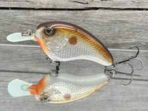 The Lure Forge - Flatside Mini - Balsa Crankbait - Tennessee Shad Color