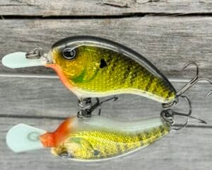 The Lure Forge - Flatside Mini - Balsa Crankbait - Natural Gill Color