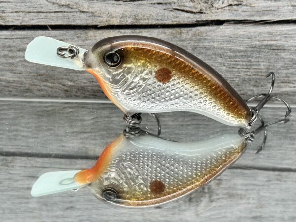 The Lure Forge - Pitching Wedge - Balsa Crankbait - Tennessee Shad Color -  Wood Bait Country