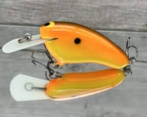 Black Label Balsa - Hickster MR- Balsa Crankbait - Simple Craw Color