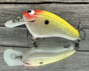 Black Label Balsa - Hickster - Signature Series Crankbait - Foiled Clown Color