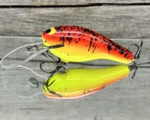 Black Label Balsa - K II - Custom Balsa Crankbait - Sunset Color