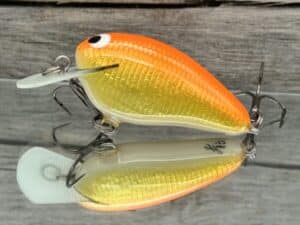 Black Label Balsa - Peanut - Signature Series Crankbait - Goldfish- Zoom WEC Mutt