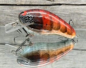 Black Label Balsa - Prowler - Signature Series Custom Balsa Squarebill Crankbait - Cheyenne's Craw Color