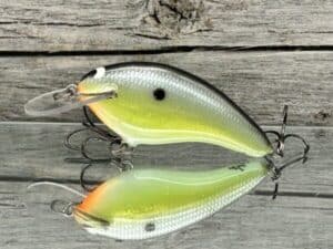 Black Label Balsa - Razor Signature Series - Balsa Crankbait - Foiled Chartreuse Magic Color