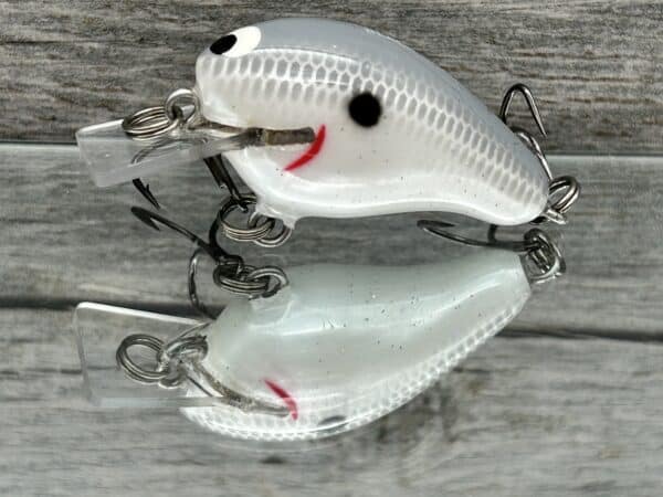 Black Label Balsa - Runt- Custom Balsa Crankbait - Grey Ghost Color - Wood  Bait Country