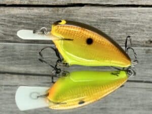 Black Label Balsa - Bacon MR Signature Series - Balsa Crankbait - Burnt Granny Color