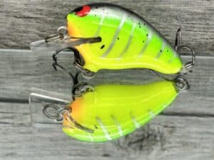 Black Label Balsa - Runt- Custom Balsa Crankbait - Salad Bar Color