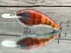 Black Label Balsa - Slim Signature Series Balsa Crankbait - Cheyenne's Craw Color