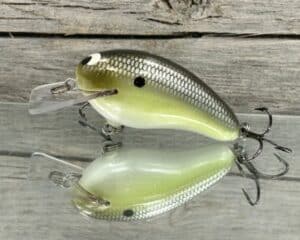 Black Label Balsa - Prowler - Custom Balsa Squarebill Crankbait - Money Shad Color