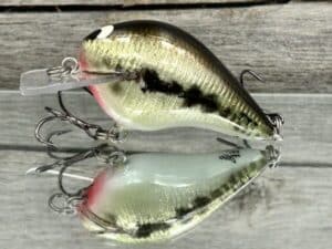 Black Label Balsa - Wreck Signature Series Crankbait - Foiled Baby Bass Color - Zoom WEC E-1