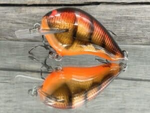Black Label Balsa - Wreck Signature Series Crankbait - Foiled Copper Craw Color - Zoom WEC E-1