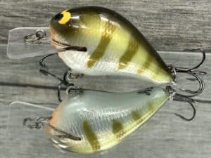 Black Label Balsa - Wreck Signature Series Crankbait - Foiled Perch Color - Zoom WEC E-1