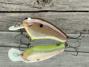 Black Label Balsa - Hickster - Signature Series Crankbait - Foiled Dirty Shad Color