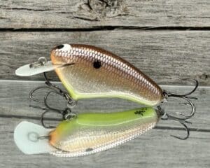 Black Label Balsa - Hickster - Signature Series Crankbait - Foiled Dirty Shad Color