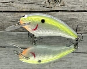 Black Label Balsa - Razor Signature Series - Balsa Crankbait - Foiled Pro Lavender Shad Color