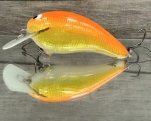 Black Label Balsa - Turbo Signature Series - Custom Balsa Crankbait - Goldfish Color