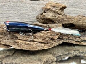 Black Label Balsa - Pop-N-Bob - Custom Balsa Popper - Lights Out Color
