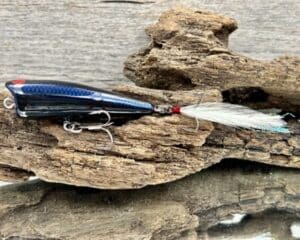 Black Label Balsa - Pop-N-Bob - Custom Balsa Popper - Lights Out Color