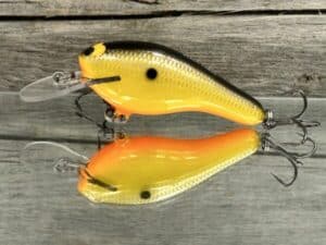 Black Label Balsa - K II SR - Custom Balsa Crankbait - Mellow Yellow Color