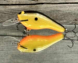 Black Label Balsa - K II SR - Custom Balsa Crankbait - Mellow Yellow Color
