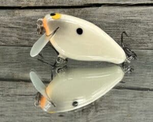 Black Label Balsa - Bacon SSR - Balsa Crankbait - Bone Color