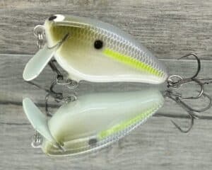Black Label Balsa - Bacon SSR - Balsa Crankbait - Chartreuse Shad Color