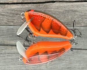 Black Label Balsa - Bacon SSR - Balsa Crankbait - Crush Craw Color