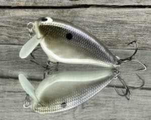Black Label Balsa - Bacon SSR - Balsa Crankbait - American Shad Color