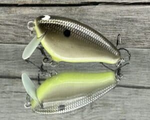 Black Label Balsa - Bacon SSR - Balsa Crankbait - Bone Shiner Color