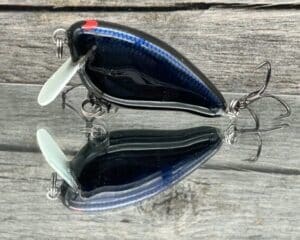 Black Label Balsa - Bacon SSR - Balsa Crankbait - Lights Out Color