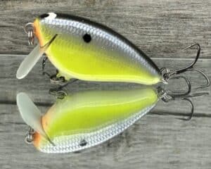 Black Label Balsa - Bacon SSR - Balsa Crankbait - Chartreuse Magic Color