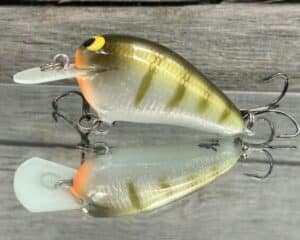Black Label Balsa - Peanut - Signature Series Crankbait - Foiled Perch Color