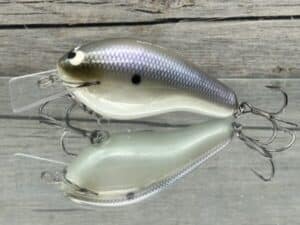 Black Label Balsa - Bully - Custom Balsa Squarebill Crankbait - American Shad Color