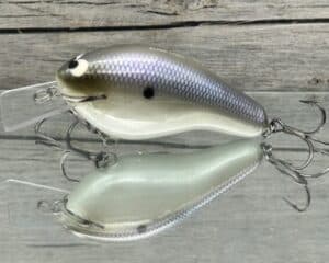 Black Label Balsa - Bully - Custom Balsa Squarebill Crankbait - American Shad Color