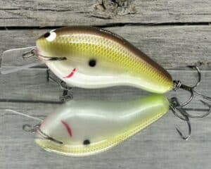 Black Label Balsa - Bully - Custom Balsa Squarebill Crankbait - Cliff's Secret Color