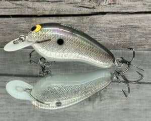 Black Label Balsa - Sandman - Custom Balsa Crankbait - Gizzard Shad Foil Color - Zoom WEC Sand Flea