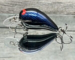 Black Label Balsa - Rumble - Custom Balsa Crankbait - Lights Out Color