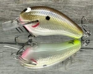 Black Label Balsa - Prowler - Signature Series Custom Balsa Squarebill Crankbait - Foiled Cliff's Secret Color