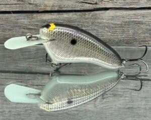 Black Label Balsa - Hickster MR- Balsa Crankbait - Gizzard Shad Foil Color