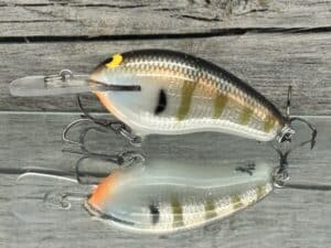 Black Label Balsa - Prowler MR Signature Series - Custom Balsa Crankbait - Foiled Silver Gill Color