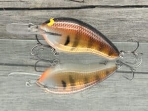 Black Label Balsa - Prowler MR Signature Series - Custom Balsa Crankbait - Foiled Copper Gill Color