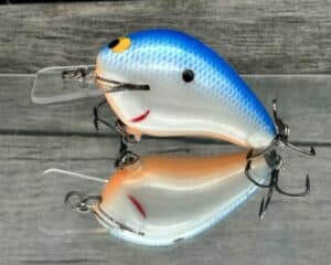 Black Label Balsa - Wreck - Balsa Squarebill - Blue Back Pearl Orange Belly - Zoom WEC E-1